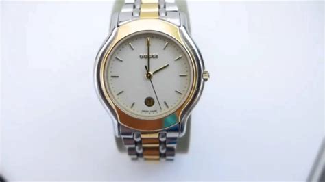 gucci watch second hand movement|discontinued Gucci watches.